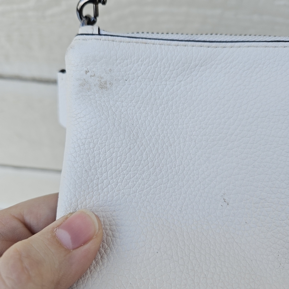 Coach Triple Crossbody in Colorblock black white pink - Picture 14 of 16